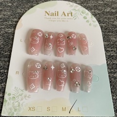 未使用 ネイルチップ キティー② Ꮇ