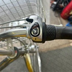 自転車　シルバー　中古車の画像