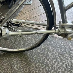 自転車　シルバー　中古車の画像