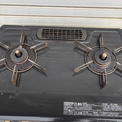 Rinnaiリンナイ水無片面焼きガスコンロ 都市ガス用 VH34NBKLの画像