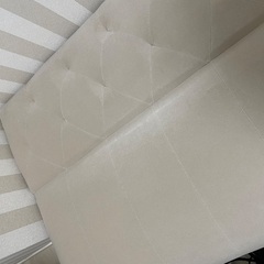 ソファベッド　LOWYA ベージュの画像