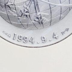 ○純銀○関西国際空港開港記念メダル 130g・現在入手困難・SV1000