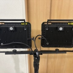PROACT ＬＥＤワークライト　６０Ｗ×２灯　ＷＬＴ−０６０ＬＷＫＮ  DIY等の画像