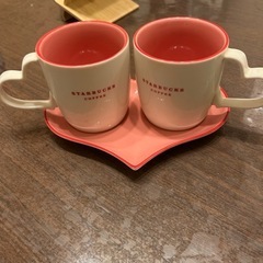 スターバックス　ペアマグカップandソーサーセット