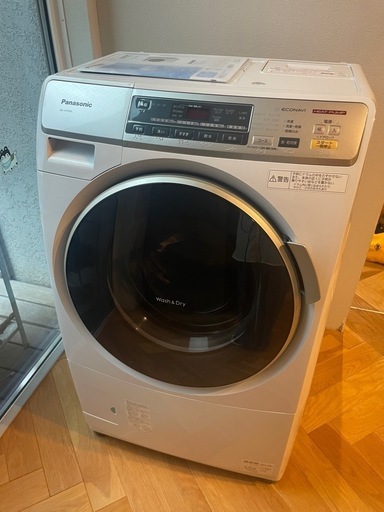 新品未使用！美品！】Panasonic ドラム式電気洗濯乾燥機 品番 NA