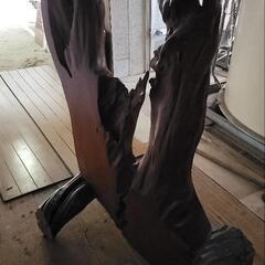1枚板 置物 アートの画像