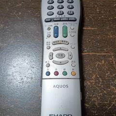 SHARP　AQUOS　液晶テレビリモコン