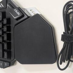 ゲーミングキーボード 片手 メンブレン式の画像