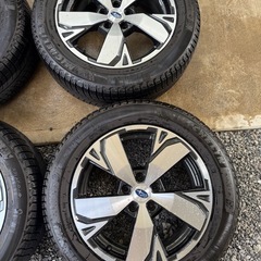 ミシュランスタッドレス&SKフォレスター18インチ純正ホイール4本セット