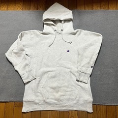 Champion チャンピオン リバースウィーブパーカー オフホワイト XLの画像
