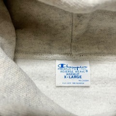 Champion チャンピオン リバースウィーブパーカー オフホワイト XLの画像