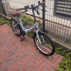 【美品】折りたたみ6段階ギア　自転車