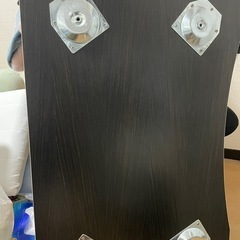 木目調デスクの画像
