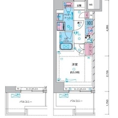 🏢安心の叶えRoom✨『1K』川口市元郷✨敷金礼金無料💰✨人気の...