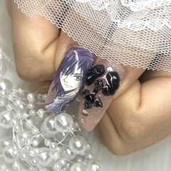 【講習】【池袋徒歩7分】痛ネイル、キャラクターネイル描き方の画像