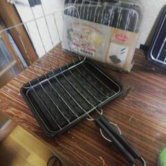ホーロー 魚焼き器 魚焼き網 両面 3セット 未使用の画像