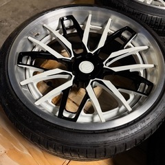 サビーニ　SV83 車　ホイール　PCD120 5穴　 特注カラー　LC500の画像