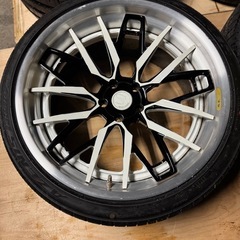 サビーニ　SV83 車　ホイール　PCD120 5穴　 特注カラー　LC500の画像