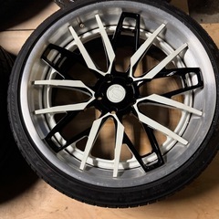 サビーニ　SV83 車　ホイール　PCD120 5穴　 特注カラー　LC500の画像