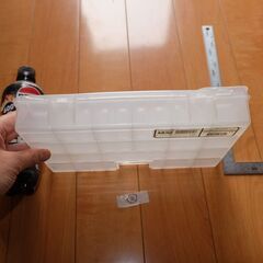 中古 2個セット オーガナイザー2700 仕切りケース DIY 小物 DIY 電子部品 釣り用具 収納 整理整頓 分類 保存の画像