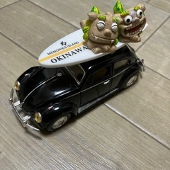 シーサー付きビートル型ミニカーの画像