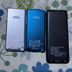 ミュージックプレイヤー mp3 WALKMAN セットの画像