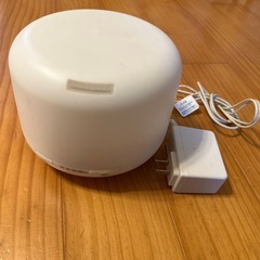 無印　アロマ加湿器　ライト　照明