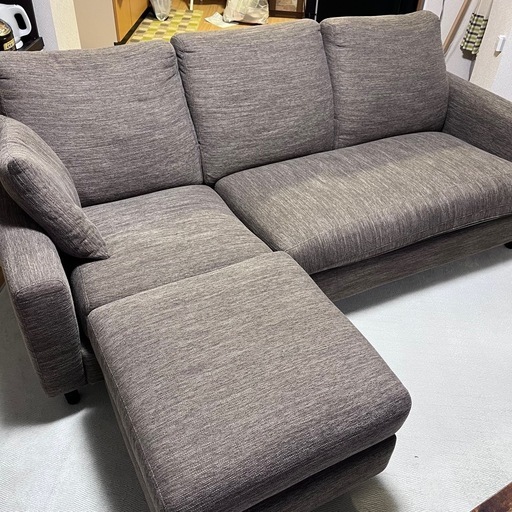 【ニトリ】値下げ⭐️状態良好カウチソファー❗️今月中に売れなければショップ持ち込み