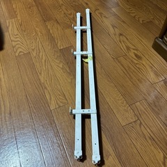カーテンレール伸縮2連の画像