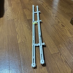 カーテンレール伸縮2連の画像