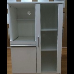 ニトリ　レンジ台　キャビネット　食器棚