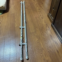 カーテンレール伸縮2連