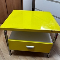 差し上げます。四角サイドテーブル 