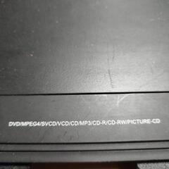 DVDプレーヤー　電源動作確認済みの画像