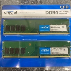 crucial DDR4- 2666 メモリー 8GB  2枚セ...