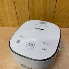 ♦️ SHARP ジャー炊飯器【2021年製】KS-CF05B-W