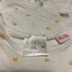 中古品、68センチ半袖ロンパースの画像