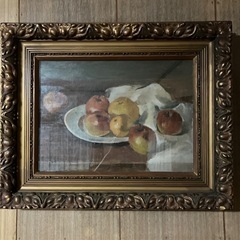 クラシックな油彩静物画