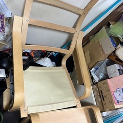 【あげます】IKEA POÄNG/ポエング　オットマン付き
