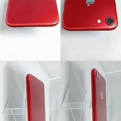 動作確認済！iPhone7A1779128GB本体レッド画面割れ SIMフリー