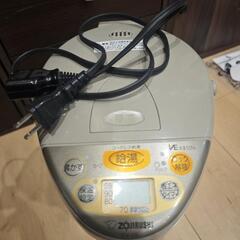 象印 電気まほうびん 2012年製 電気ポットの画像