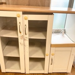 処分価格！収納棚☆キッチンボード