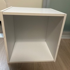 白カラーボックス
