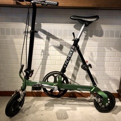 電車にも楽々折りたたみ自転車