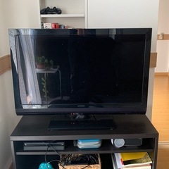 テレビとテレビ台（セット）