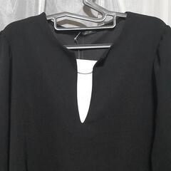 (99)タグ付き新品未使用　LLサイズ　長袖　カットソー　黒色　しまむらの画像