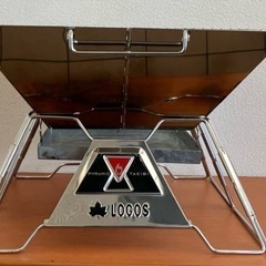 キャンプ用品　ロゴス　ピラミッド焚き火台Lサイズ　トライポットセット！