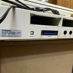 CASIO FP-1000 本体・キーボード・電源ケーブル付き 動作未確認 レトロパソコンの画像