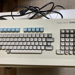 CASIO FP-1000 本体・キーボード・電源ケーブル付き 動作未確認 レトロパソコンの画像