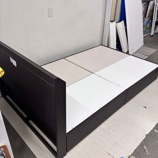 23753 コンセント 引き出し付 セミダブルベッドフレーム NITORI SD